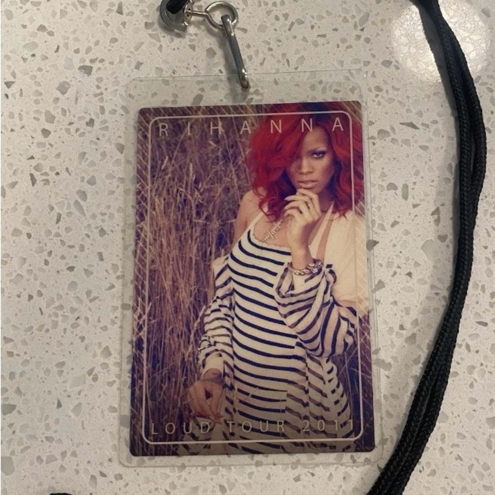 Rihanna Loud Tour Lanyard 2011 Collectible